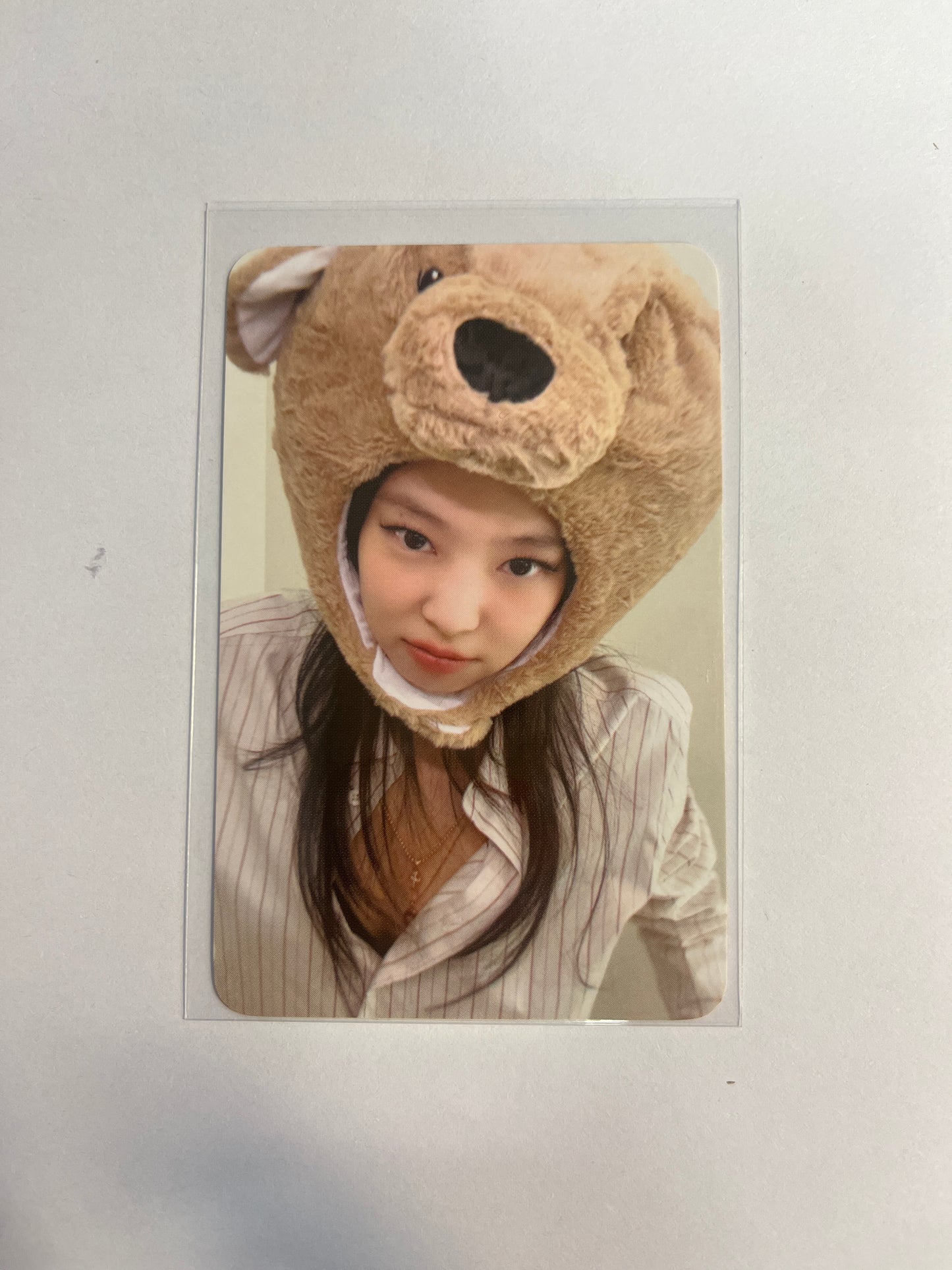 [BLACKPINK] JENNIE Album Ruby  Official Photocard (WITHMUU FANSIGN POB)