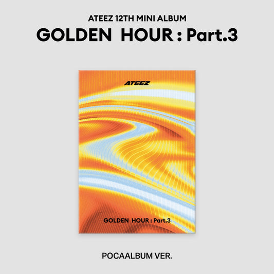 ATEEZ [GOLDEN HOUR : Part.3] POCAALBUM Ver / 12th Mini Album +  Member Option PO
