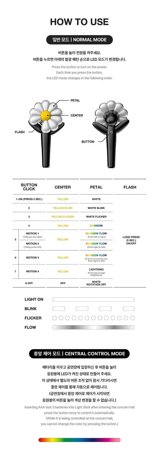 G-DRAGON OFFICIAL LIGHT STICK