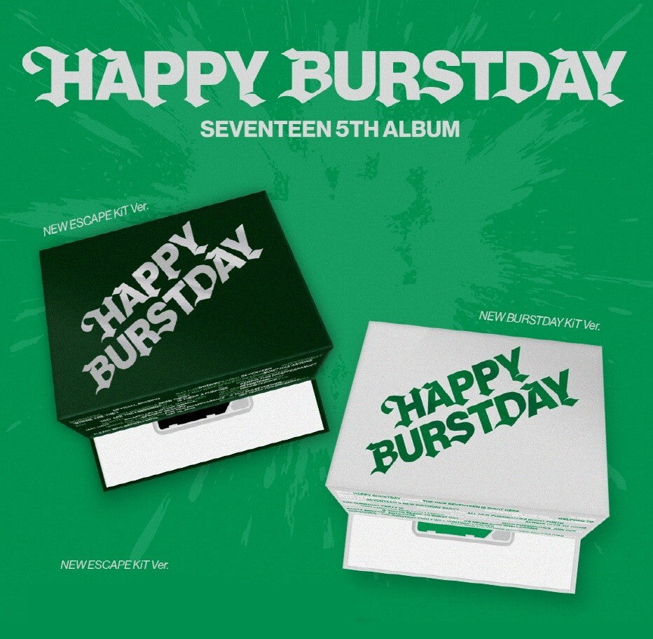 SEVENTEEN [HAPPY BURSTDAY] KiT Ver / 5th Album