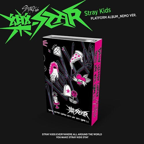 STRAY KIDS - ROCK-STAR (NEMO VER.)  QRCARD PHOTOCARD STICKER SEALED (NO POB)