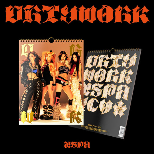 [POB_Member Opt.] aespa [Dirty Work] 1st Single album / Dirty Worker Ver.